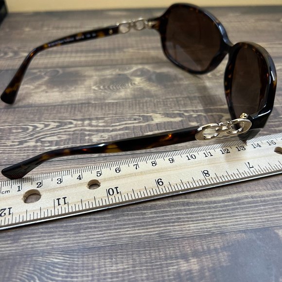 Coach brown tortoiseshell sunglasses main image 8